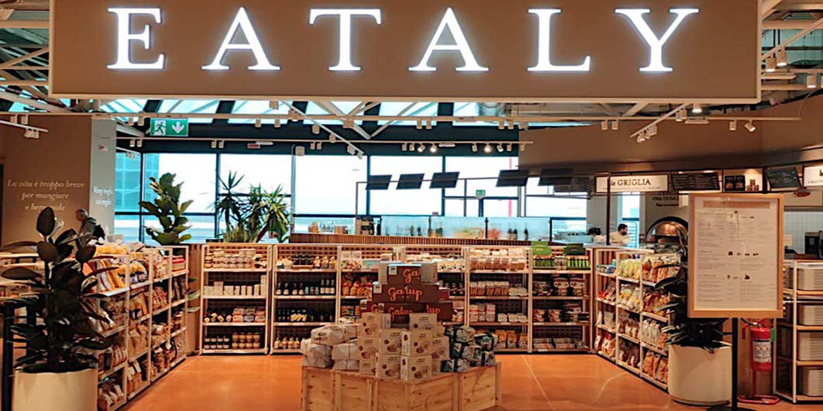 Eataly, ricavi per 605 milioni nel 2022